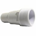 Custom Molded Products Custom Moulded Products  1.5 MPT x 1.2 in. Combo Hose Male Adapter - White 21093000000